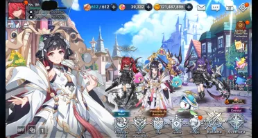 Conta do Grand Chase Mobile lev 86