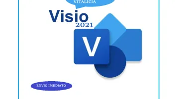 Chave Global Microsoft Visio Professional 2021 Original