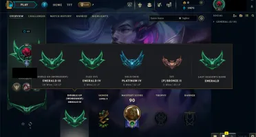 Conta Esmeralda Winrate Alto Email N Confirmado