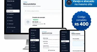 Loja Virtual Completa Para Varejo E Atacado