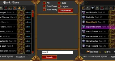Conta aqw 2011 com Darkside Necrotic Sep Revenant