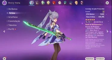 AR 51 Diluc+Keqing+Albedo+Mona