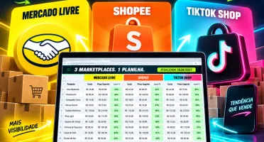 Calculadora de Preços e Taxas | Shopee Ml e Tiktok 2026/2027