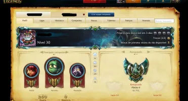 League of Legends Platina V