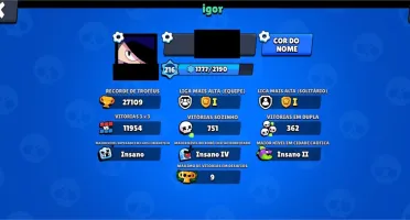 Conta Brawl Stars Full