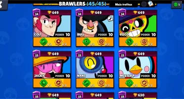 Conta Brawl Stars Full