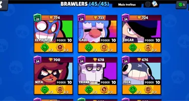 Conta Brawl Stars Full