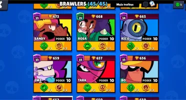 Conta Brawl Stars Full