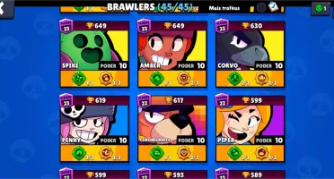 Conta Brawl Stars Full