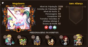 Conta de Grand Line adventures Inicial