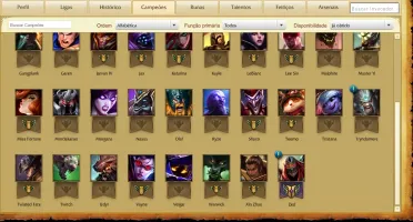 CONTA LOL 38HEROES/6SKINS/2PAG RUNA/24ICONES