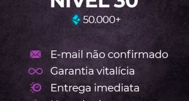 ContasWSS: Conta unranked, , (Lvl 30)