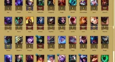 Conta Borda Diamante Atualmente Unraked 60 Campeões e 12skin