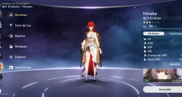Conta Honkai star rail lvl 51