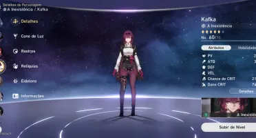 Conta Honkai star rail lvl 51