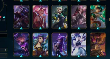 Conta lol lvl 575 main yasuo quase todas skins
