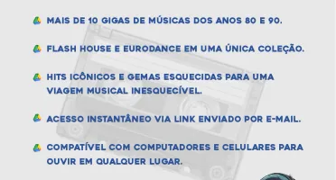 Pack de Músicas Flash House & Eurodance Via E-mail
