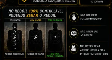 Macro No Recoil Pubg Battleground 100% Indetectavel