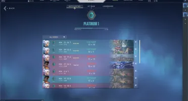 CONTA VALORANT PLATINA1 COM SKINS+PACOTE CHAMPIONS+PASSE+VP