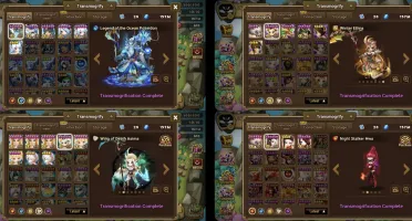 Summoners War Global com C3 Triplo LD Asima MiYing Kiara Leo