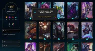 Conta De Lol Unranked