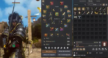 Conta BDO - Musa linkado com Ninja - Trajes Premium