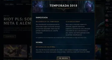 Conta LOL league of legends parada a 2 anos.