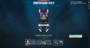 Conta valorant unranked + 1825 VP + Vandal Macaco + Passe