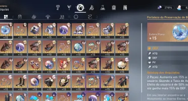 Conta Honkai star rail LVL 67