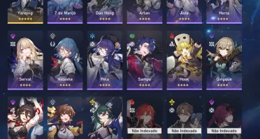 Conta Honkai star rail LVL 67