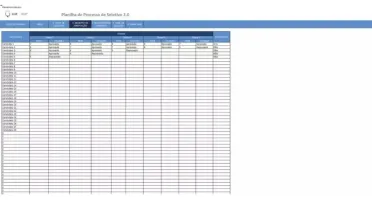 Planilha De Contratação De Pessoal (Processo Seletivo)