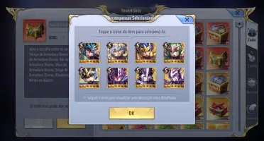 SAINT SEIYA AWAKENING - COM GEMAS AVANÇADAS E LIVROS