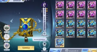 SAINT SEIYA AWAKENING - COM GEMAS AVANÇADAS E LIVROS