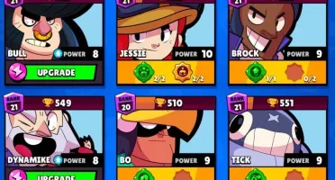 Conta Brawl Stars com Passe Full 36 Brawlers