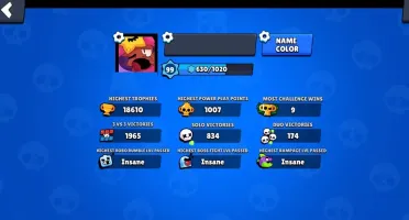 Conta Brawl Stars com Passe Full 36 Brawlers