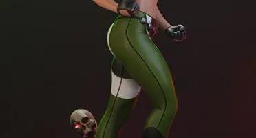 Sonya Blade Merge Mortal Kombat 3D Stl