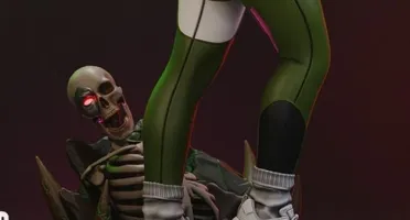 Sonya Blade Merge Mortal Kombat 3D Stl