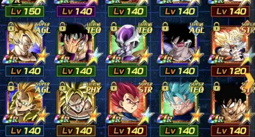 Conta top Dokkan Batle