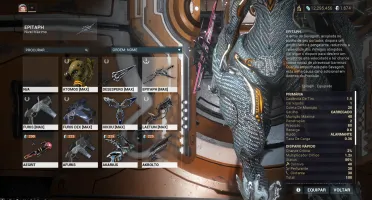 Conta Warframe maestria 17 End Game + skins + platinas