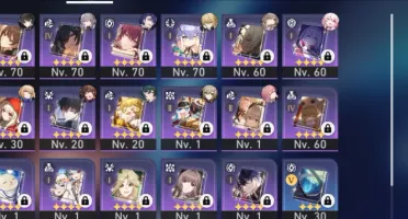 Jingliu - Blade +Cone - DanHeng - Luocha - Bronya E1 - ND 65