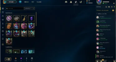 Conta League of Legends platina