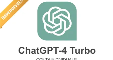 PROMOÇÃO IMPERVÍDEL! CHAT GPT 4 TURBO CONTA INVIDIDUAL 30D