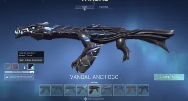 Conta Valorant GOLD 3 Com muitas skins