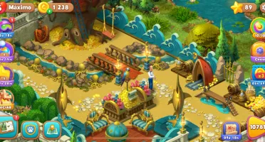 Conta Gardenscapes level 10872