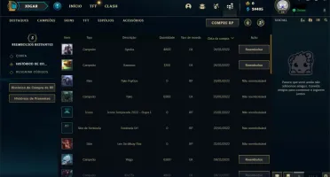 Conta LoL, Platina IV, Email Não Confirmado, Pulando Elos