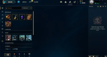Conta LoL, Platina IV, Email Não Confirmado, Pulando Elos