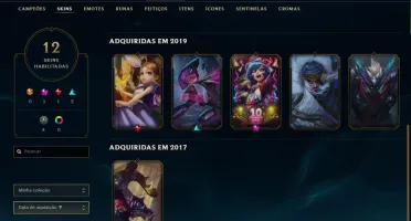 Conta lol smurf level 34