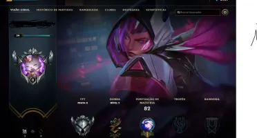 Conta lol smurf level 34