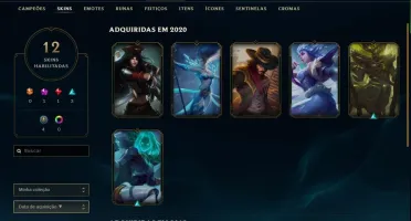Conta lol smurf level 34