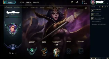Conta Lol // 155 skins // Todos Campeões